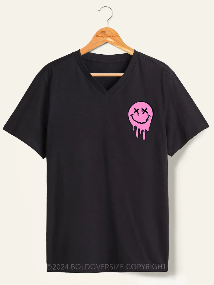 Vintage It'S Fine V-Neck Tee