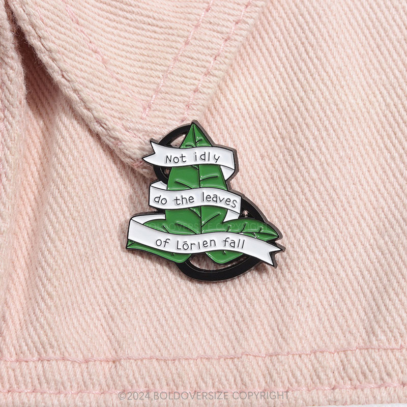 Classic Movie Leaf Pin