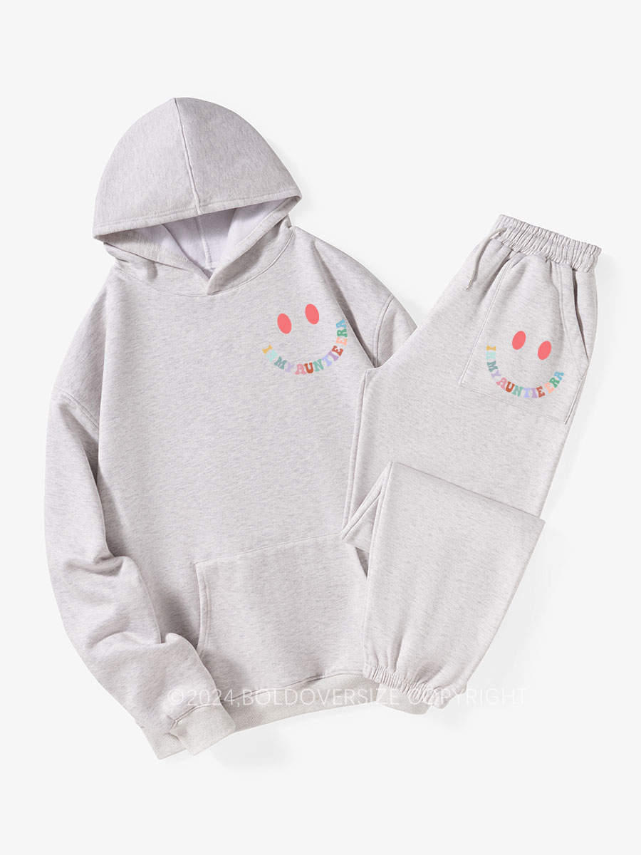 Vintage In My Auntie Era Fleece Hoodie Suit