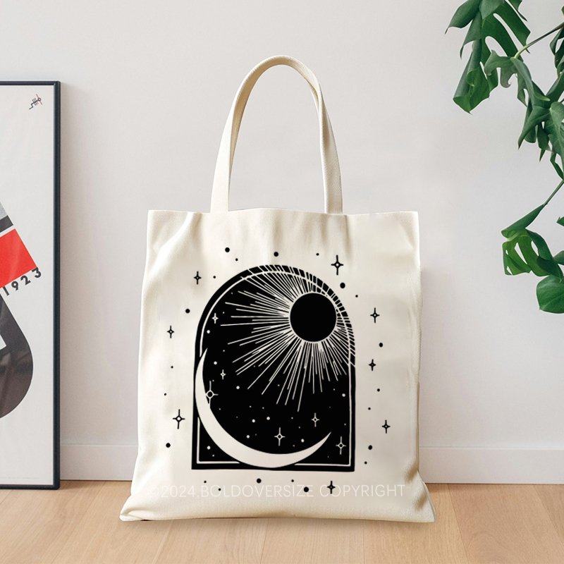 Vintage Dawn & Dusk Tote Bag