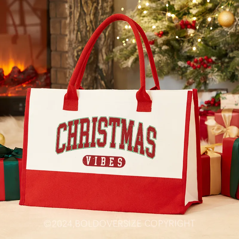 Vintage Christmas Vibes Handbag