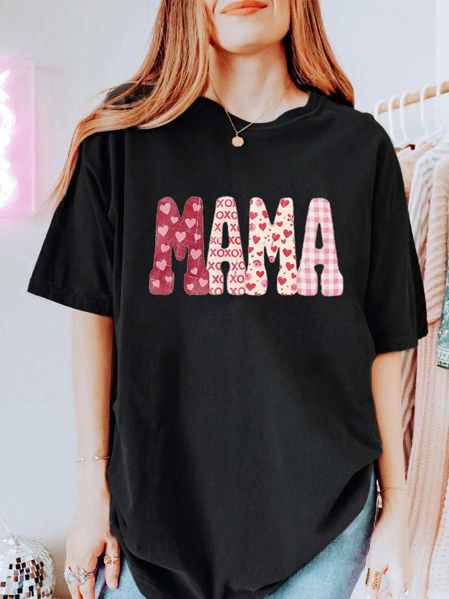 Vintage mama Oversize Graphic Tee