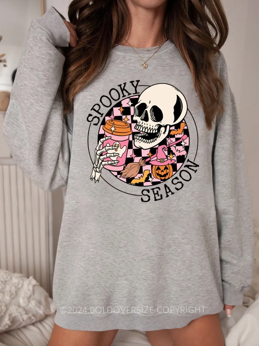 Vintage Spooky Season Sweatshirt