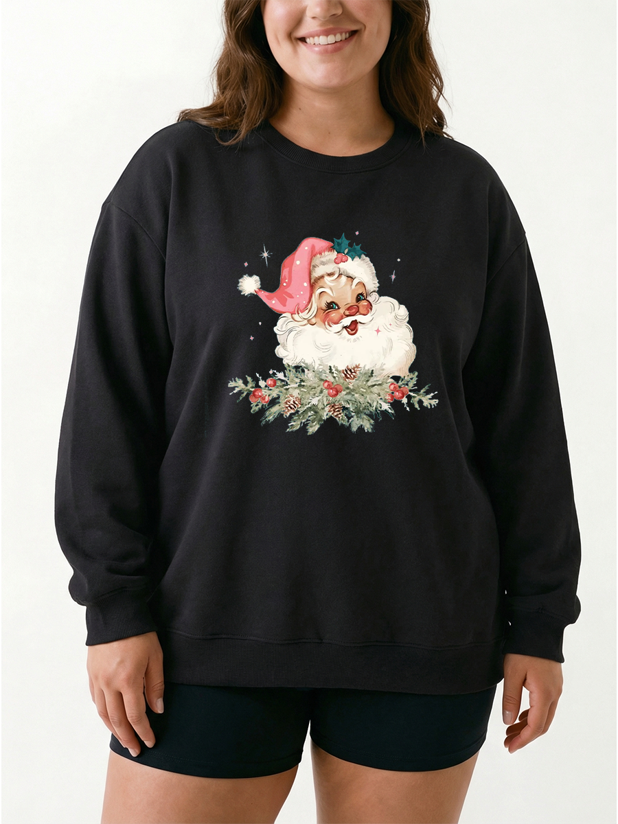Vintage Santa Claus Comfort Colors Sweatshirt
