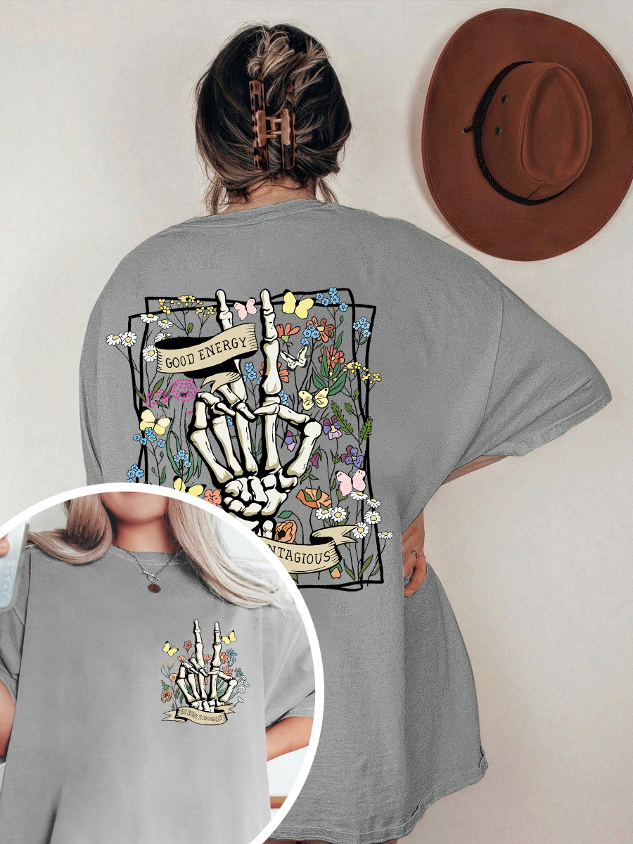 Vintage Good Energy Is Contagious T-Shirt