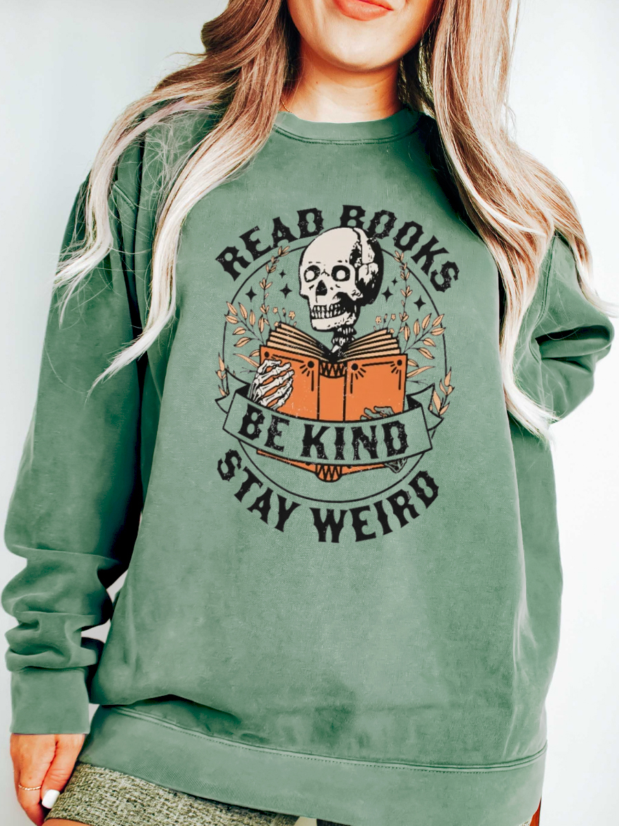 Vintage Be Kind Stay Weird Sweatshirt