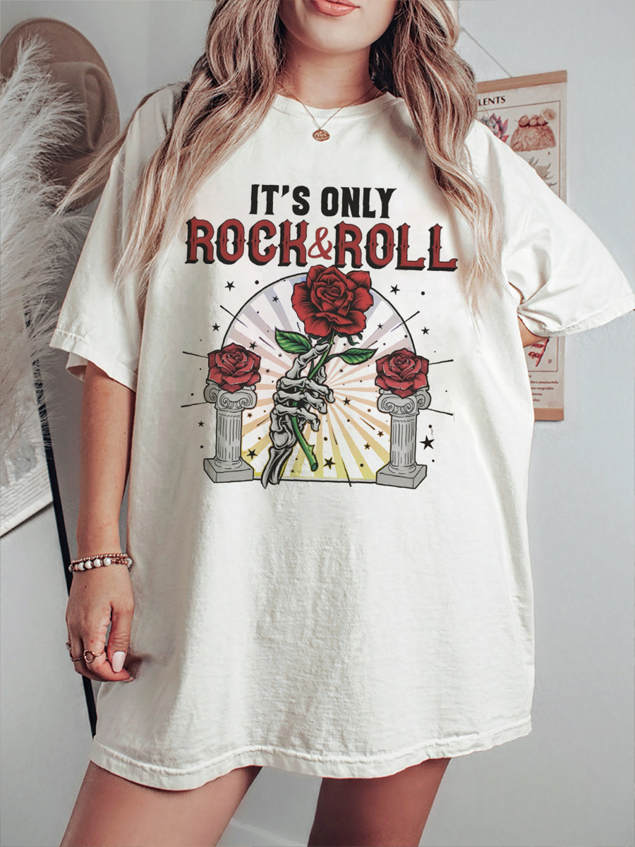 Vintage It'S Only Rock 'N Roll T-Shirt