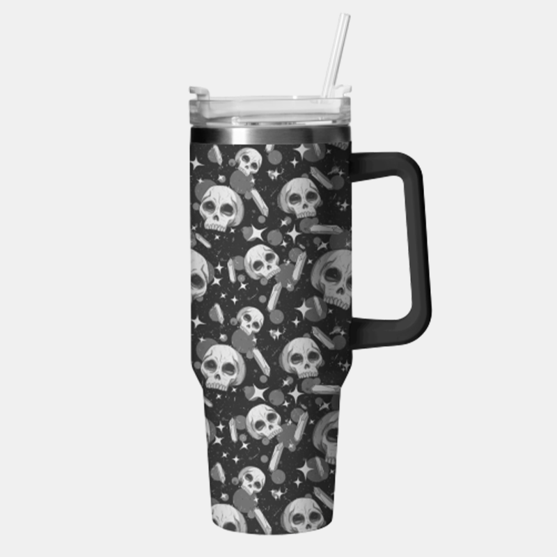 Vintage Sunshine Skeletons 40oz Tumbler
