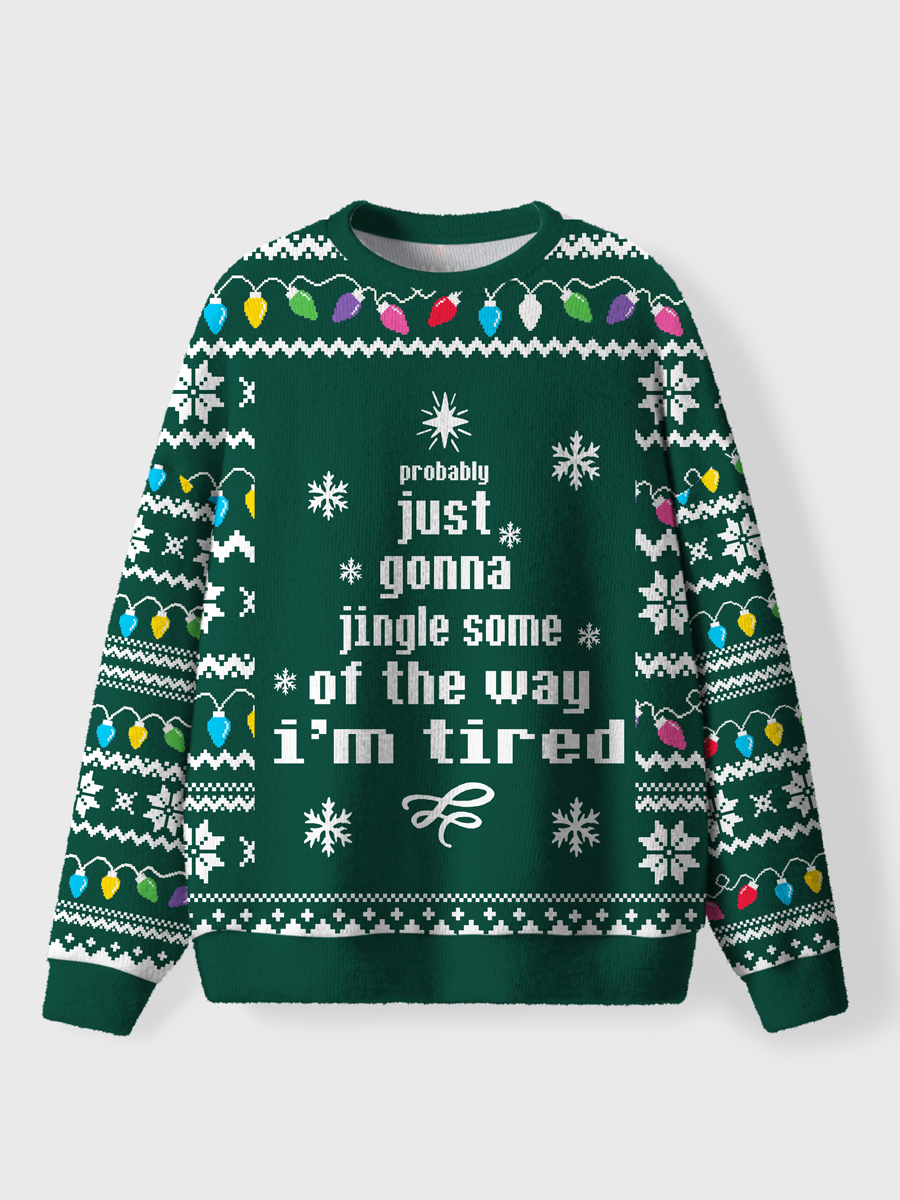 Vintage  Just Gonna Jingle Some Of The Way Ugly Sweater