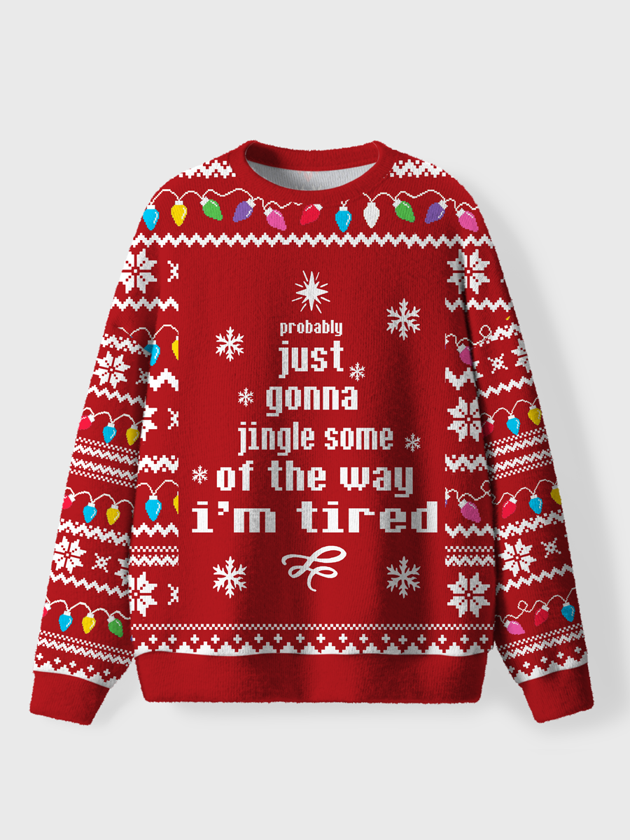 Vintage  Just Gonna Jingle Some Of The Way Ugly Sweater