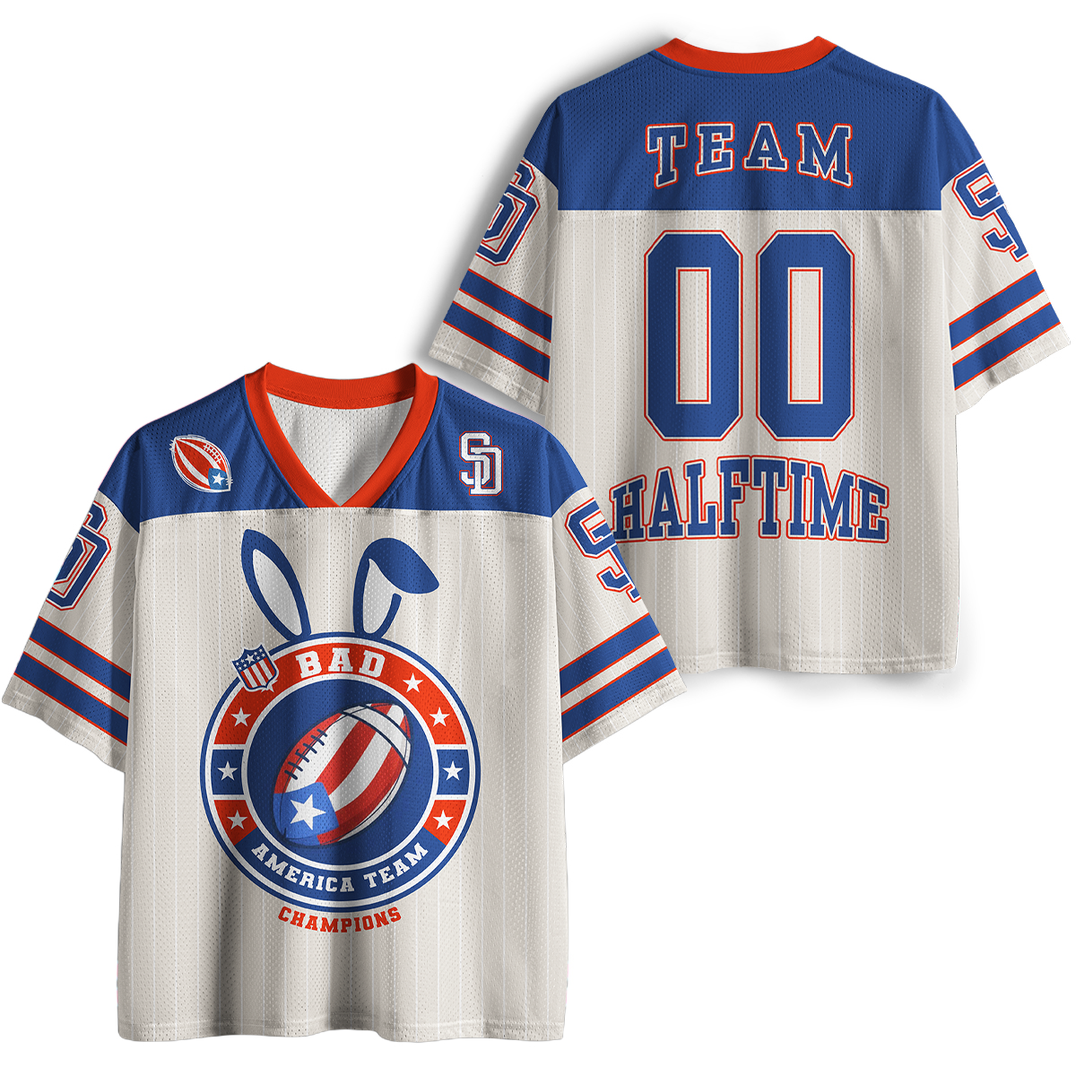 Vintage Bad American Team Mesh Jersey