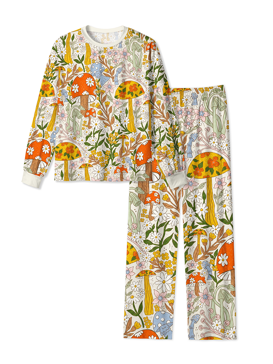 Vintage Halloween Grotesque Totem Pajamas