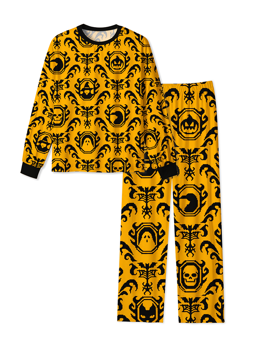 Vintage Halloween Grotesque Totem Pajamas
