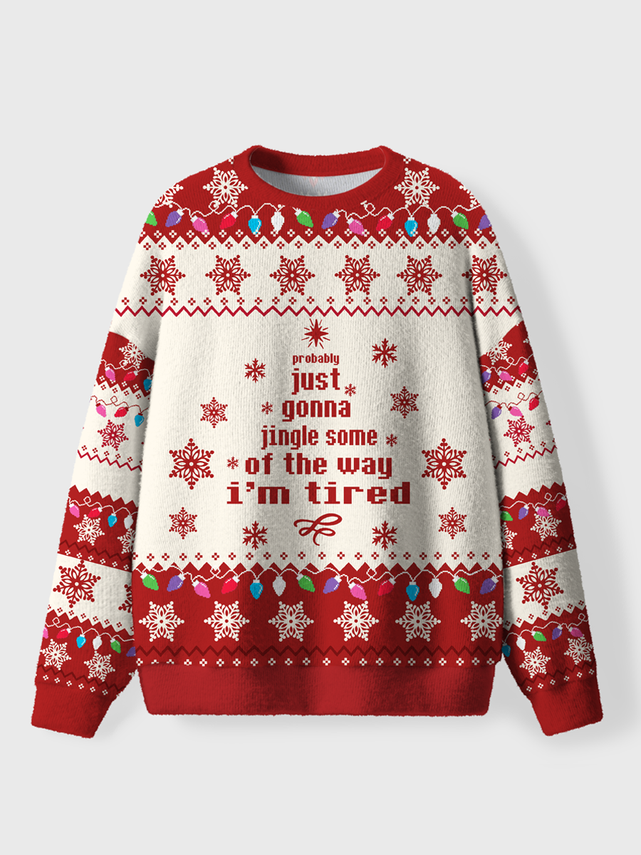 Vintage  Just Gonna Jingle Some Of The Way Ugly Sweater