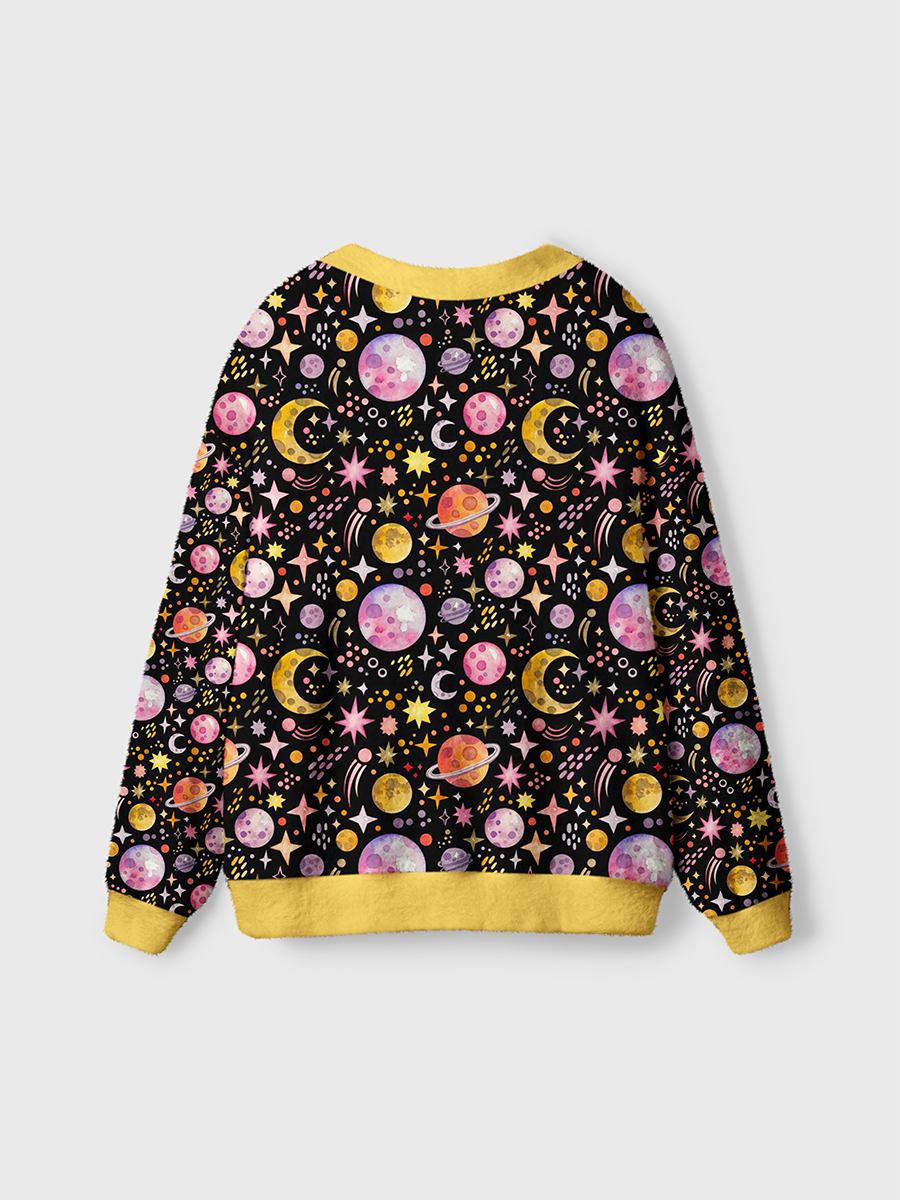 Vintage Sweet Grunge Strawberry Doodle Cardigan Sweaters