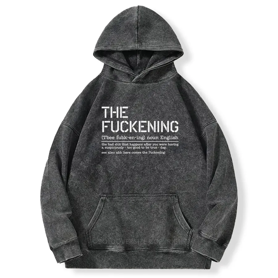 Vintage The Fuckening Washed Hoodie