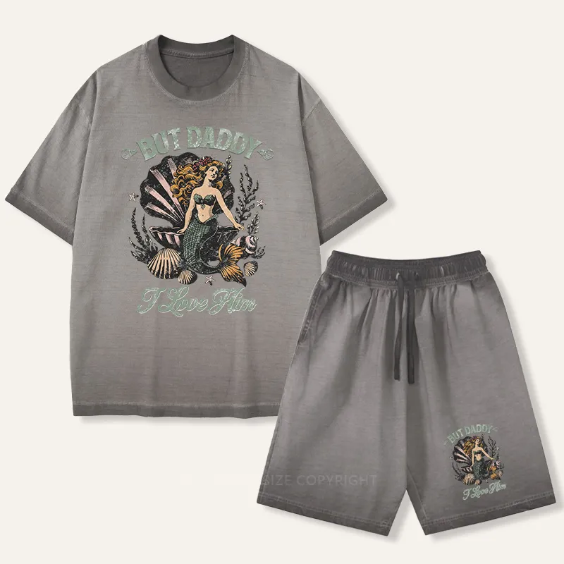 Vintage But Daddy I Love Him Gradient Washed Suit