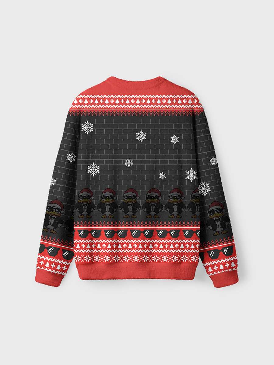Vintage Merry Christmas Happy New Year 2027 Ugly Sweater