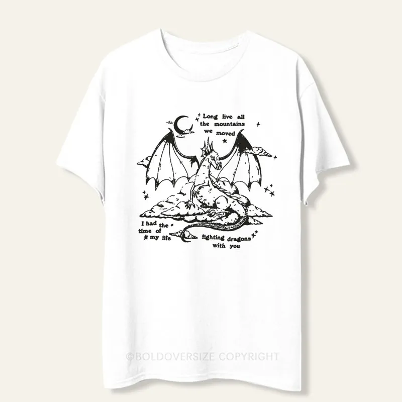 Vintage Fighting Dragons Tee