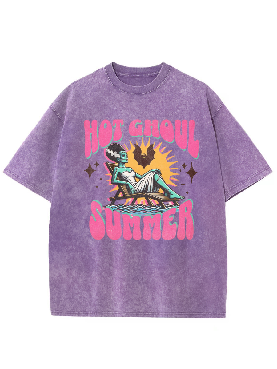 Vintage Hot Ghoul Summer Washed T-Shirt