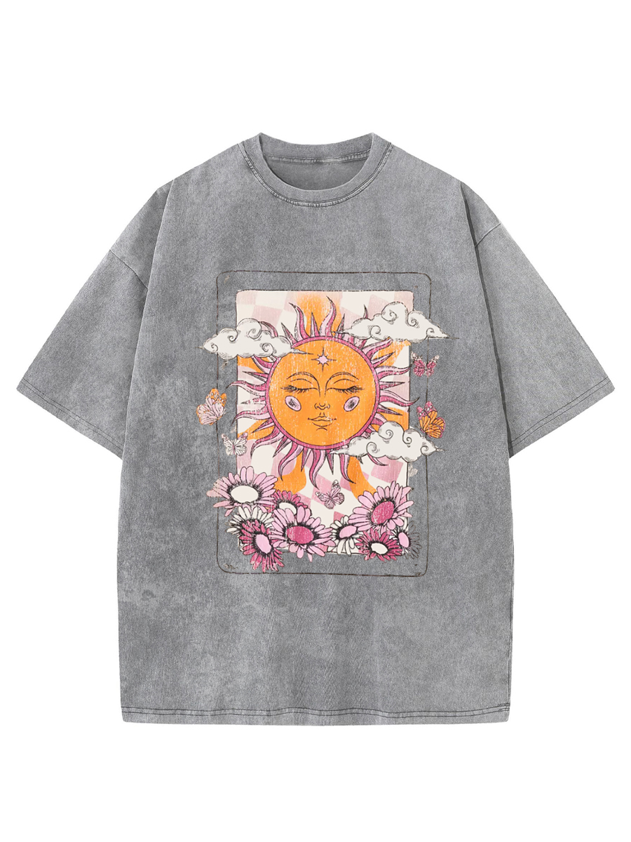 Vintage Celestial Sun Washed T-Shirt