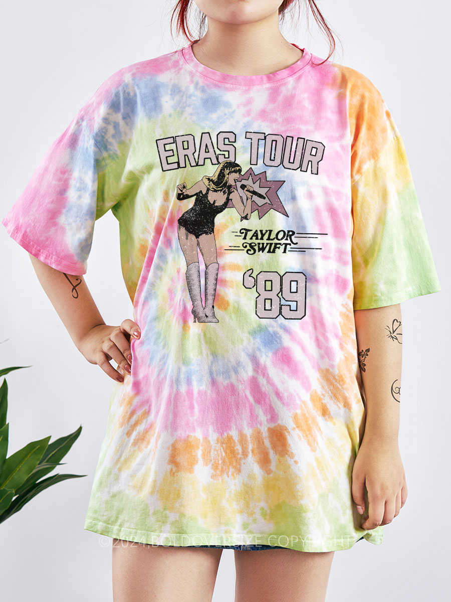 womens black tie dye t shirt