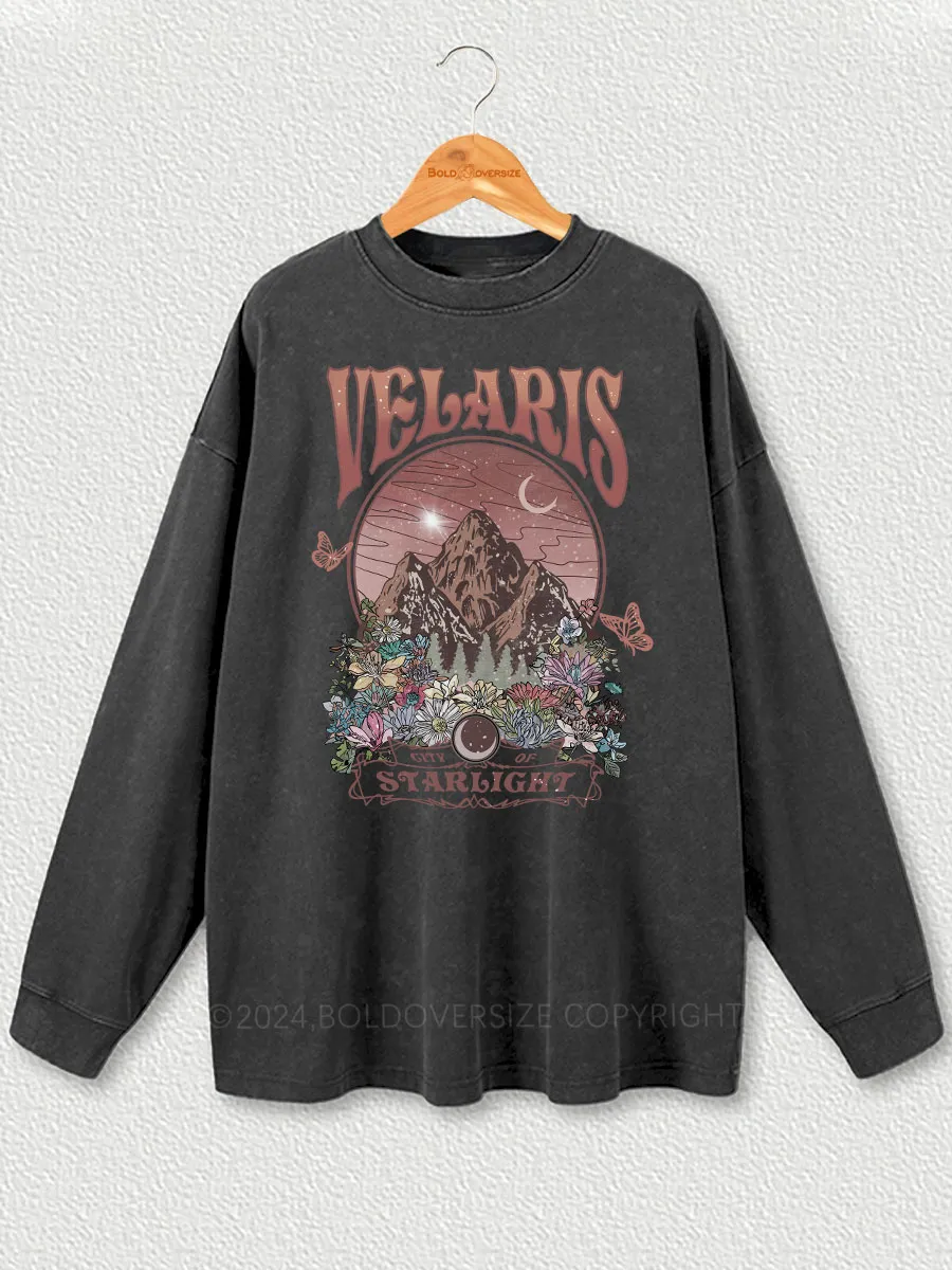 Vintage  Court Of Dreams Washed Long Sleeve Shirt