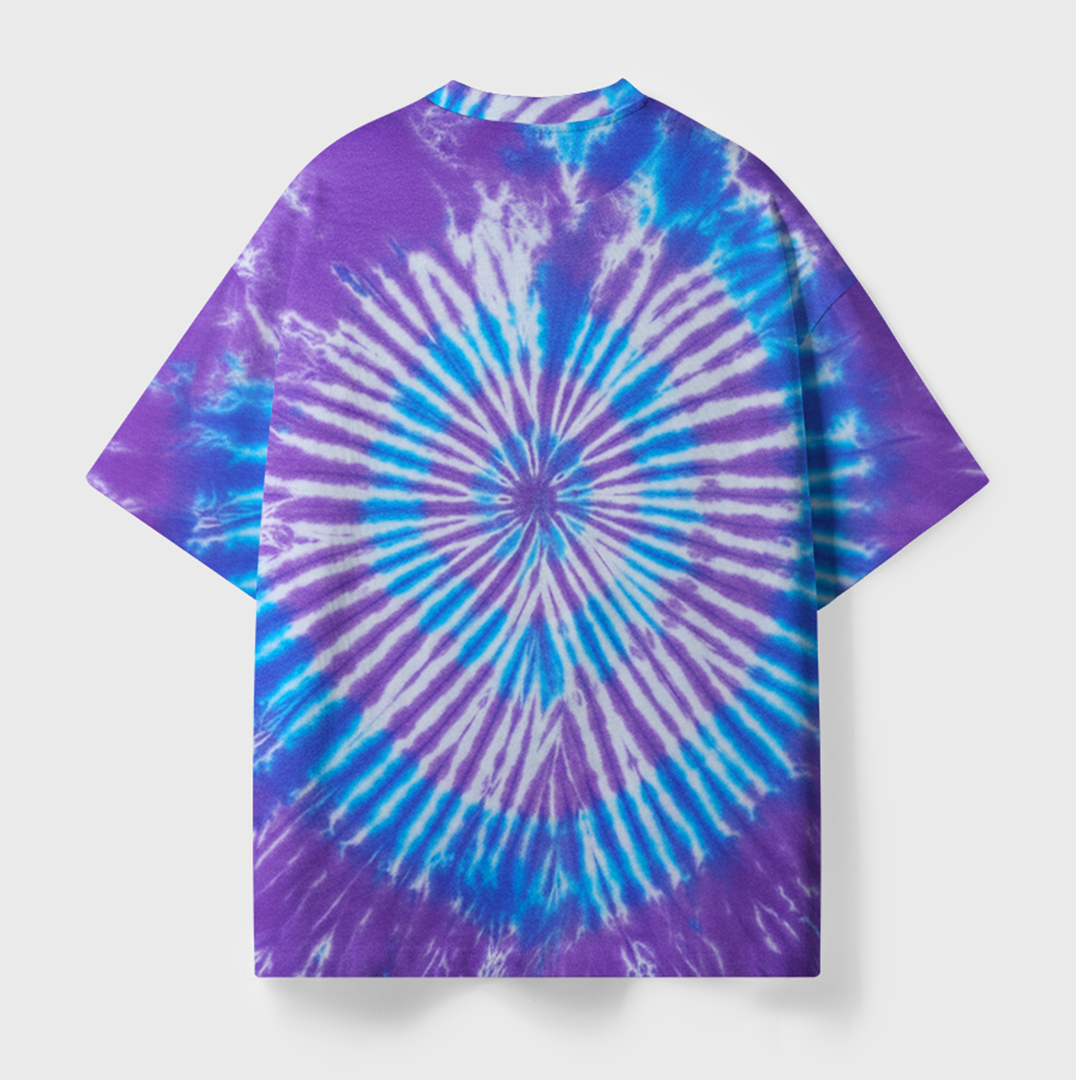 Vintage Psychedelic All Over Print T-Shirt