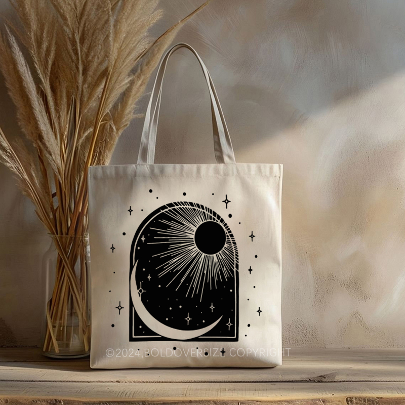 Vintage Dawn & Dusk Tote Bag