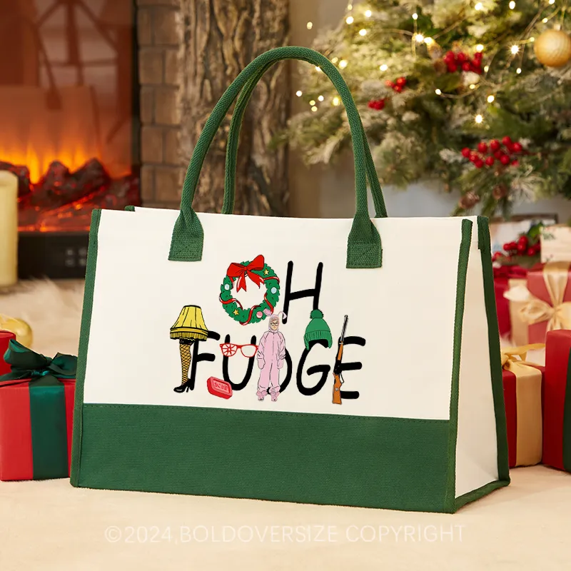 Vintage Movie Christmas Handbag