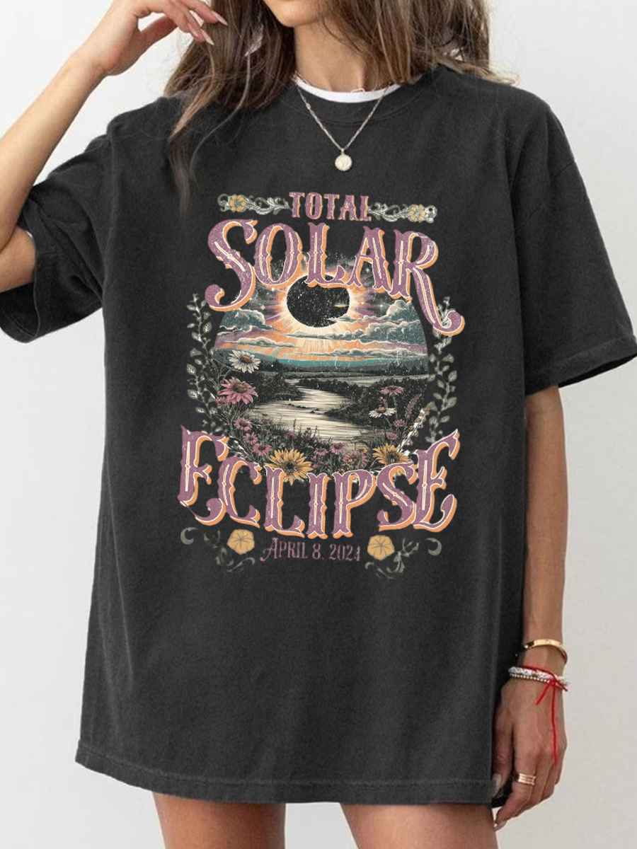 Vintage Total Solar Eclipse Washed T-Shirt
