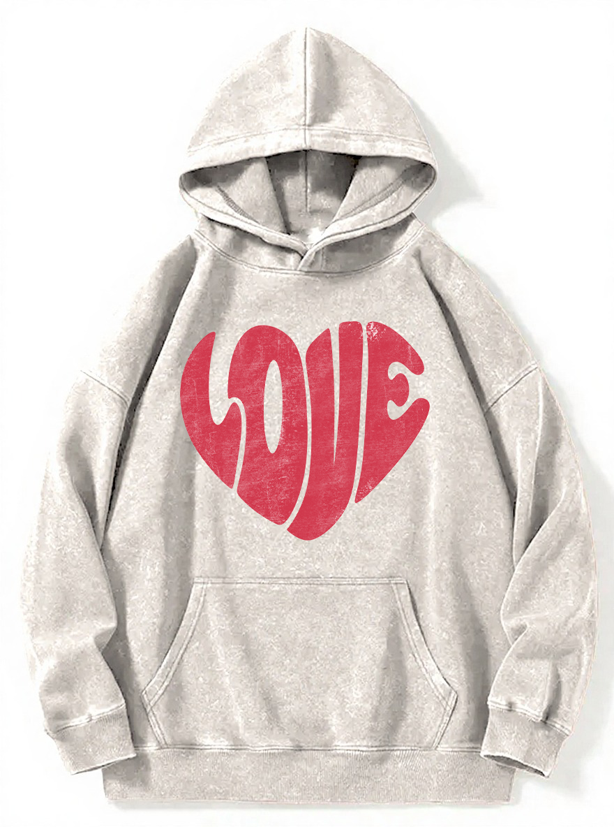 VintageRetro Washed Hoodie