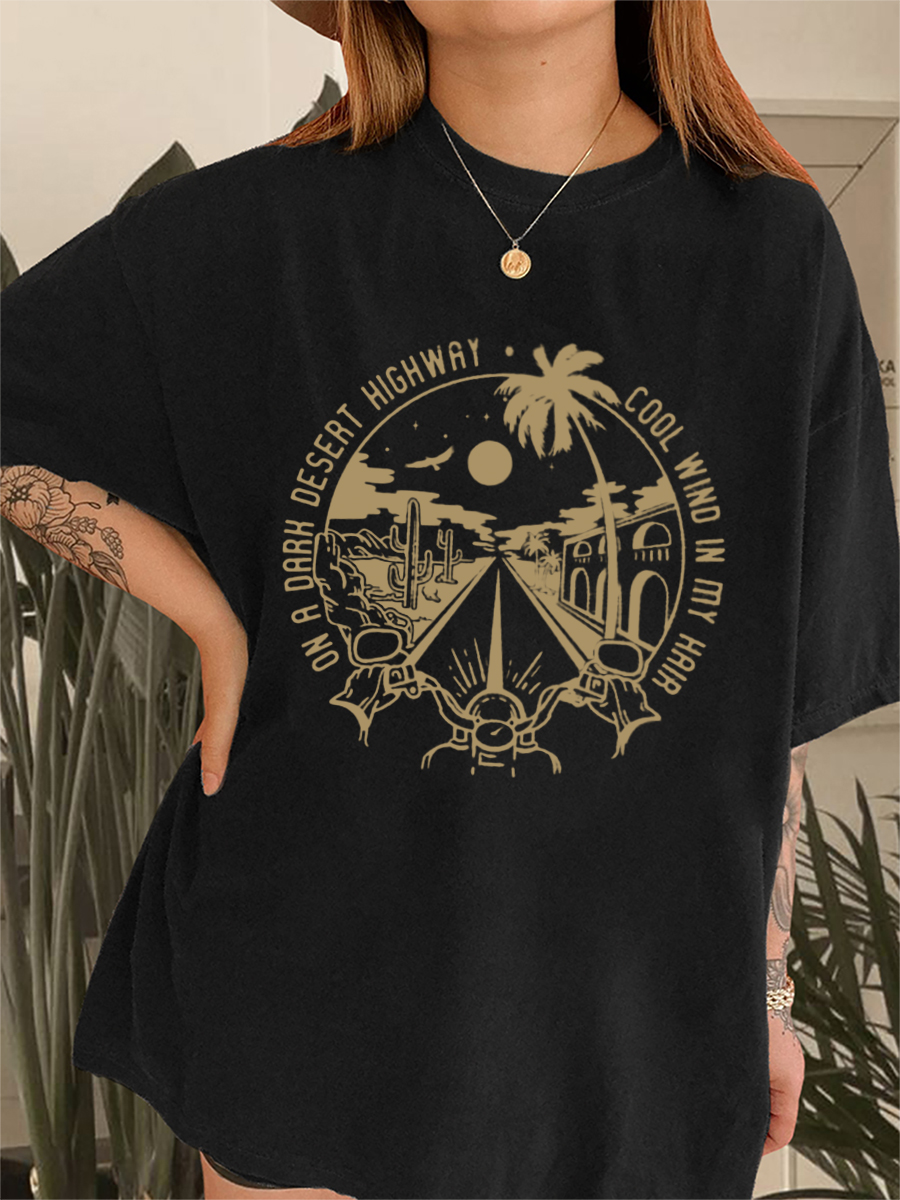 Vintage Highway Music T-Shirt