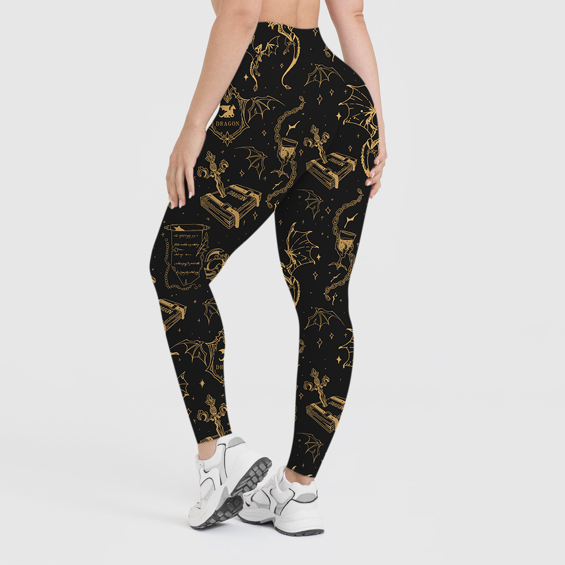 Vintage Magic Book Leggings