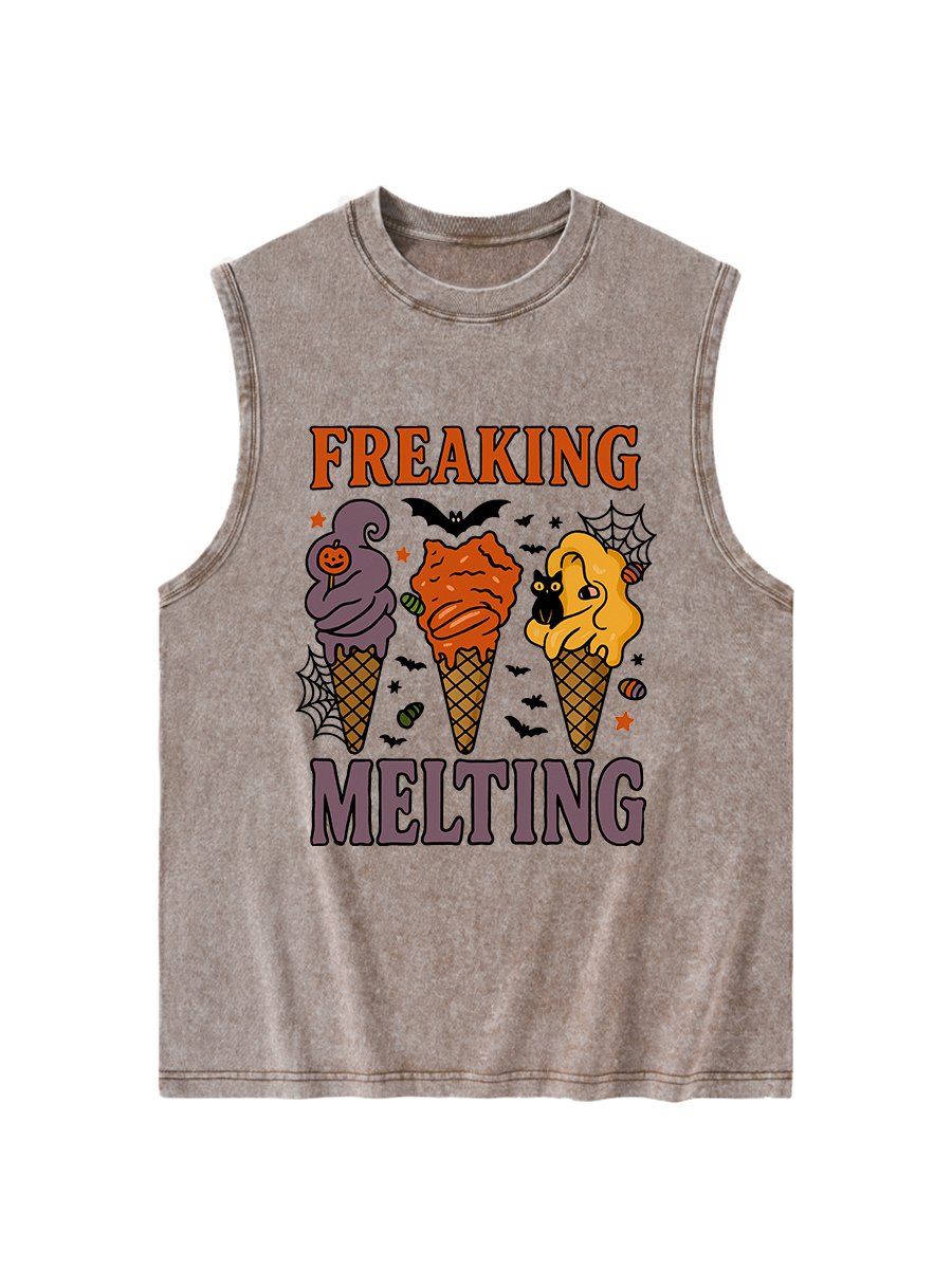 Vintage Spooky Summer Washed Tank