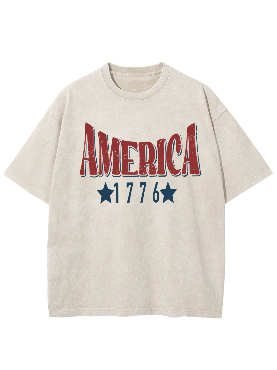 Vintage Home Of The Free Washed T-Shirt