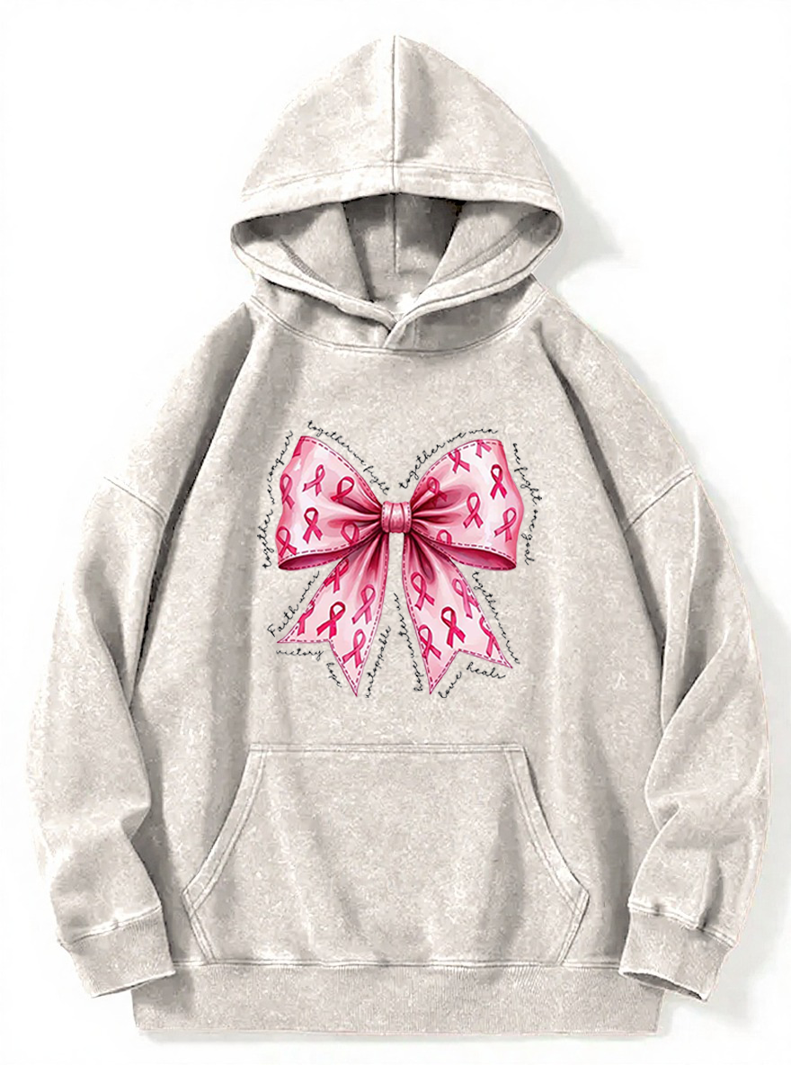 Vintage Together We Fight Washed Hoodie