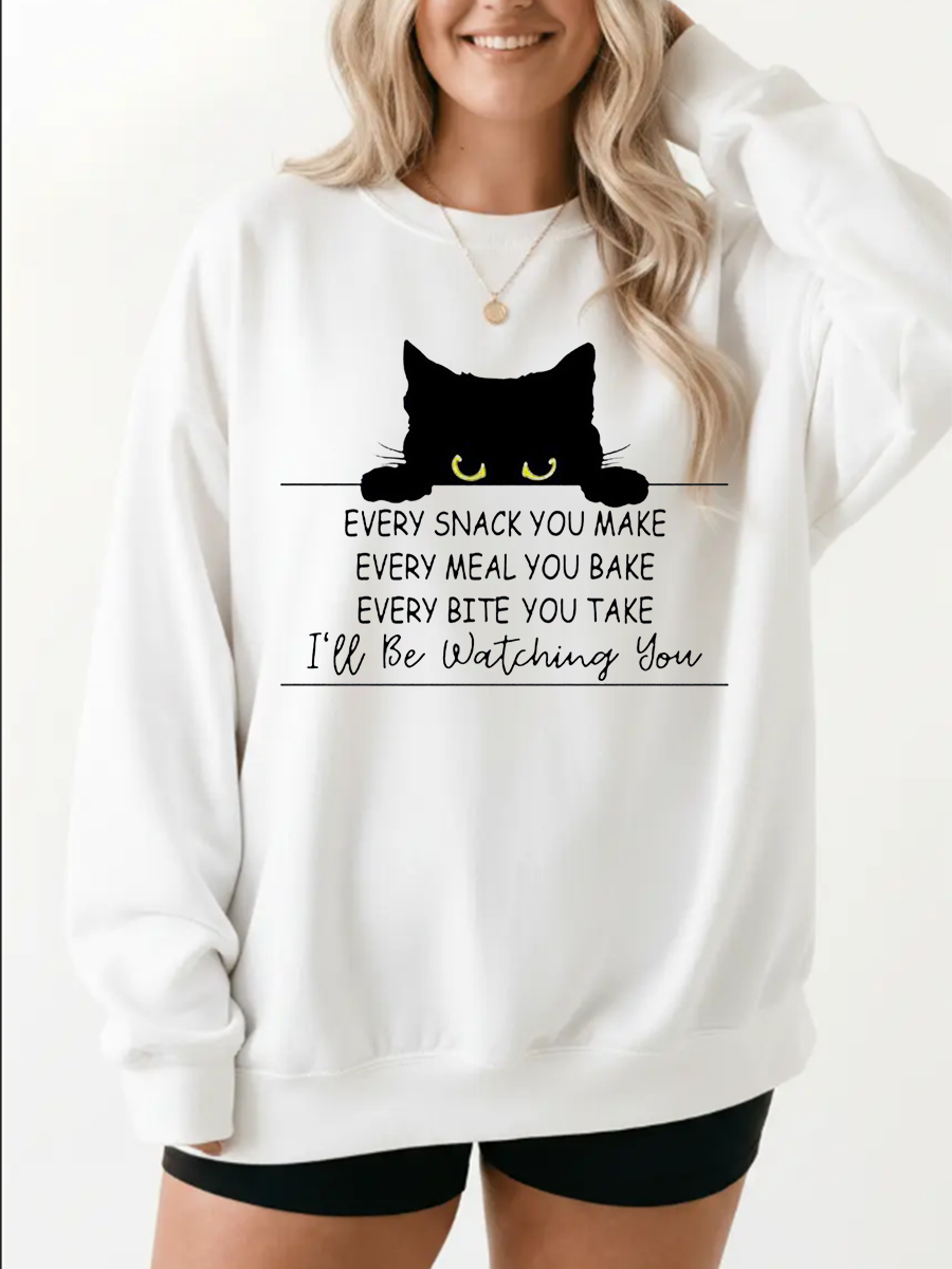 Every Bite You Take, I'Ll Be Watching You Graphic Sweatshirt