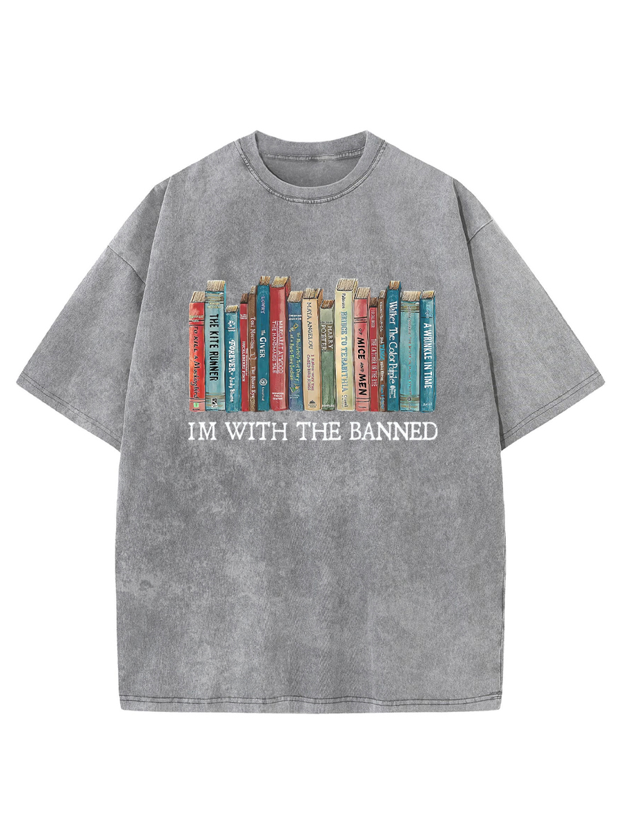 Vintage I'M With The Banned Washed T-Shirt