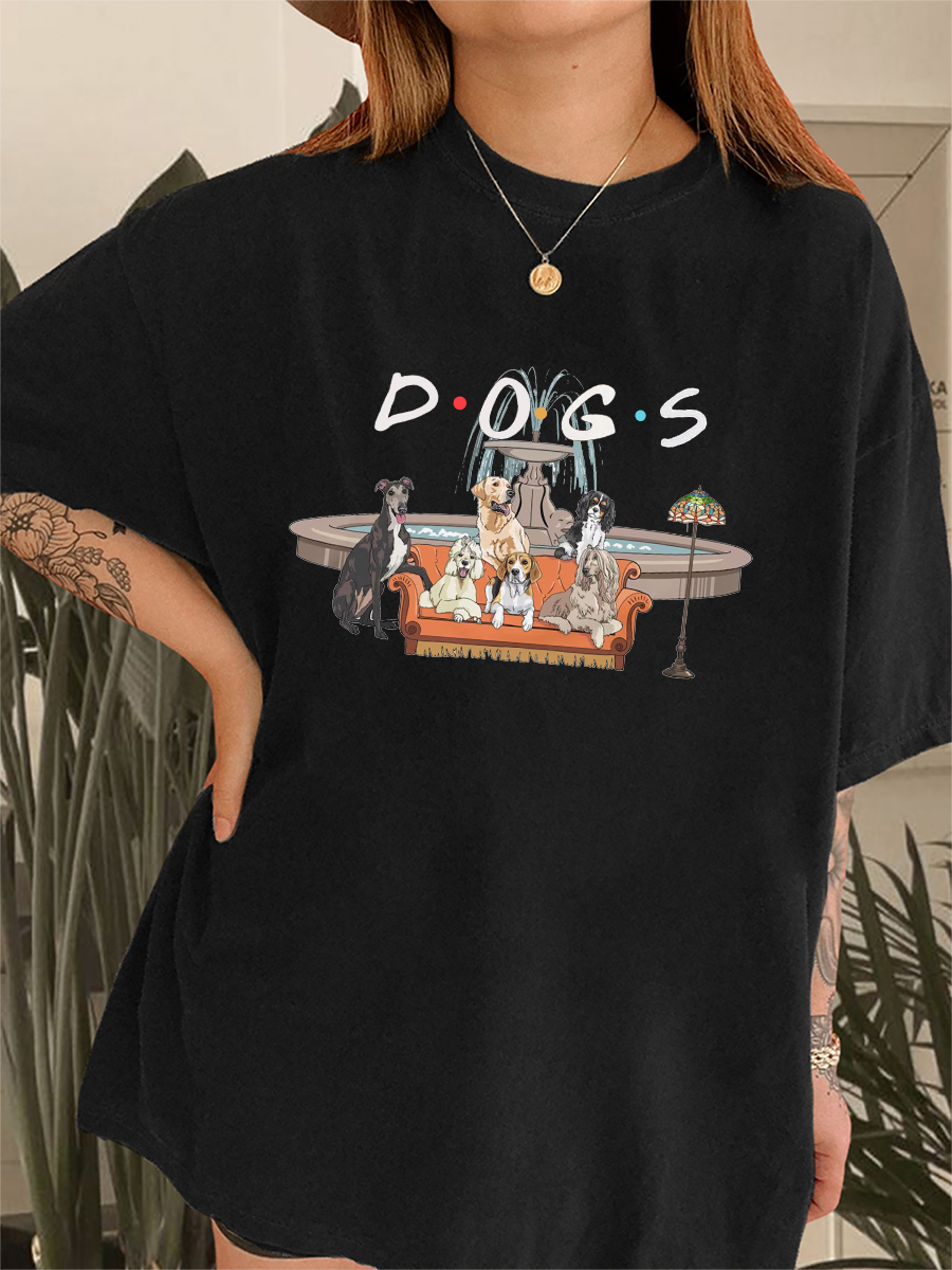 Vintage Dogs Movie T-Shirt