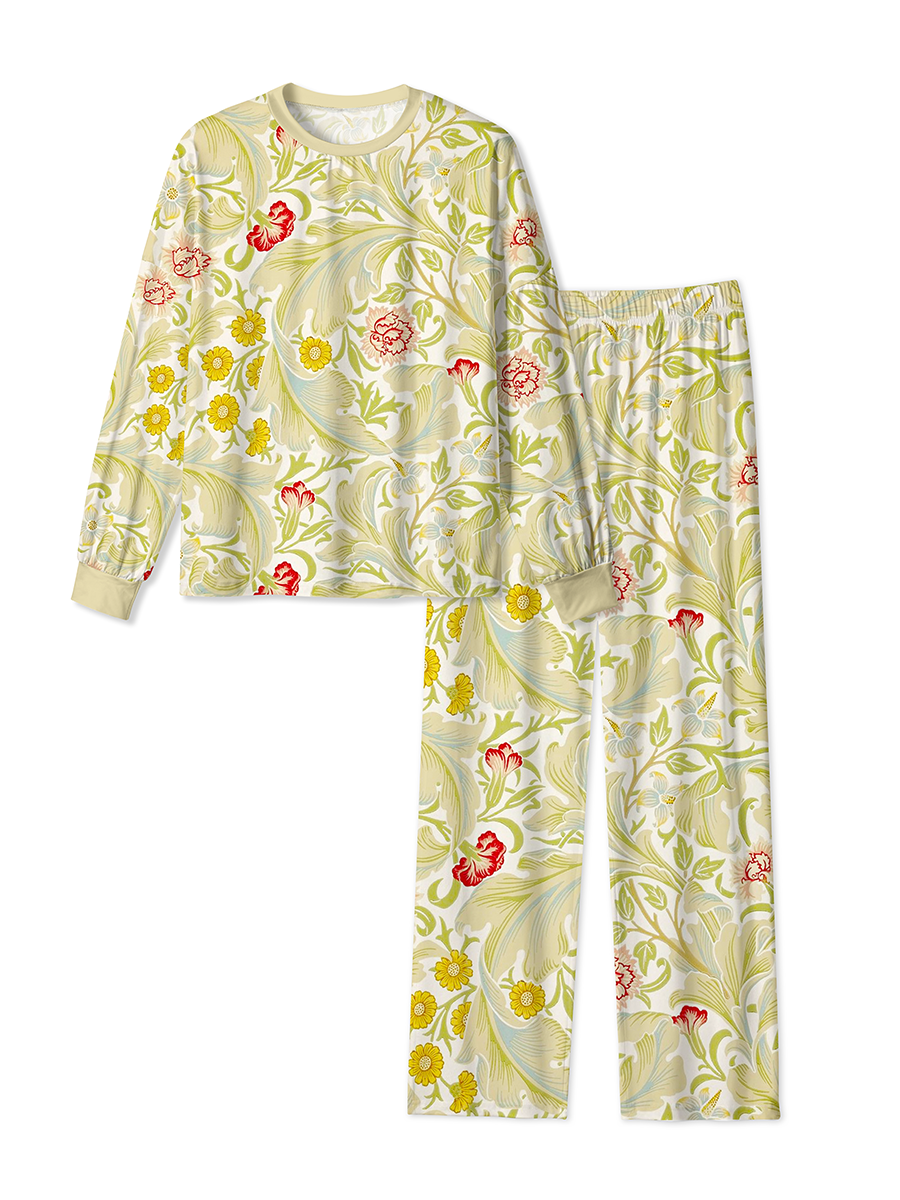 Vintage William Morris Arts & Crafts Pajamas
