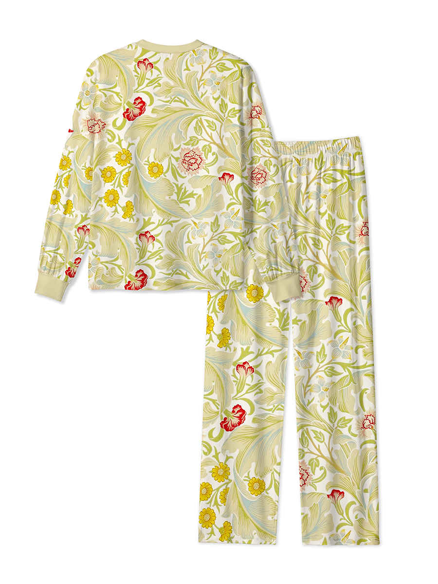 Vintage William Morris Arts & Crafts Pajamas