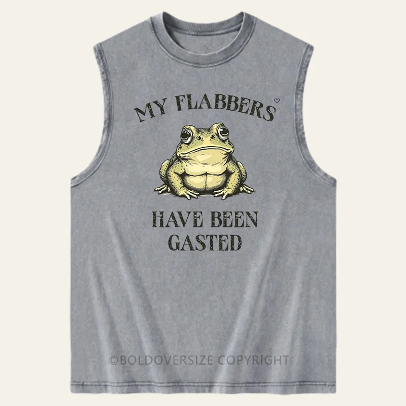 Vintage My Flabbers, Have Been Gasted Washed Tank