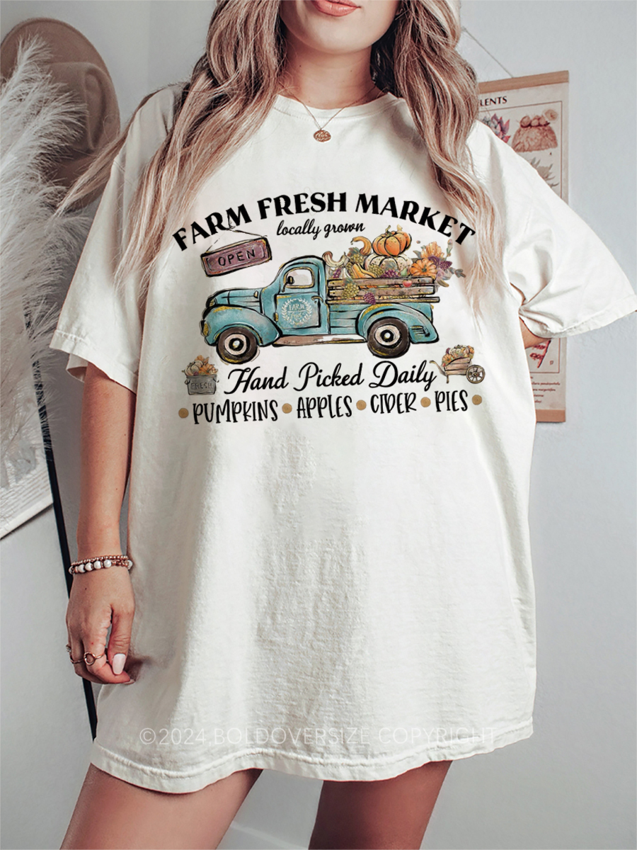 Vintage Farm Fresh Pumpkin Tee