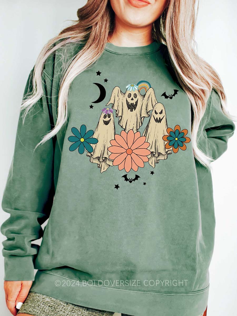 Vintage Ghost Florals Sweatshirt