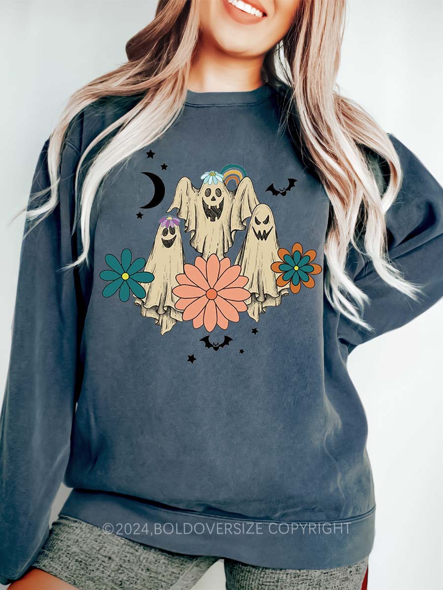 Vintage Ghost Florals Sweatshirt
