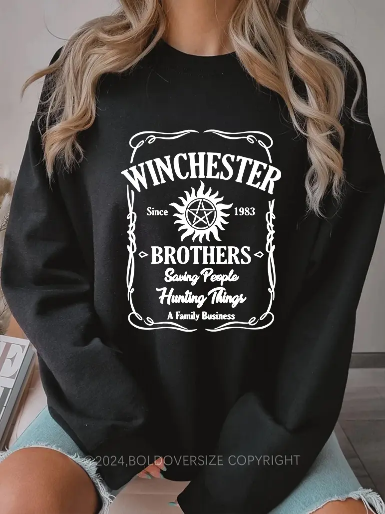 Vintage Supernatural Sweatshirt Sale boldoversize