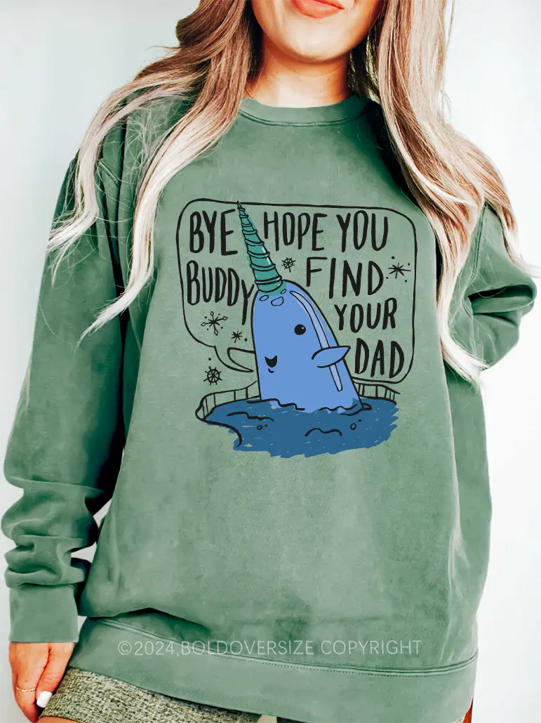 Vintage Christmas Whale Ugly Sweatshirt