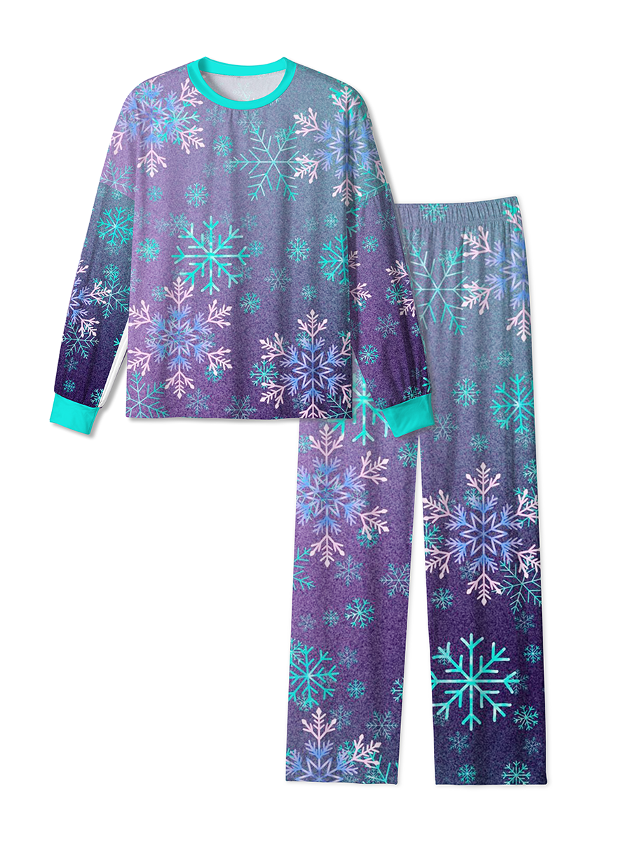 Vintage Crystal Snowflake Pajamas
