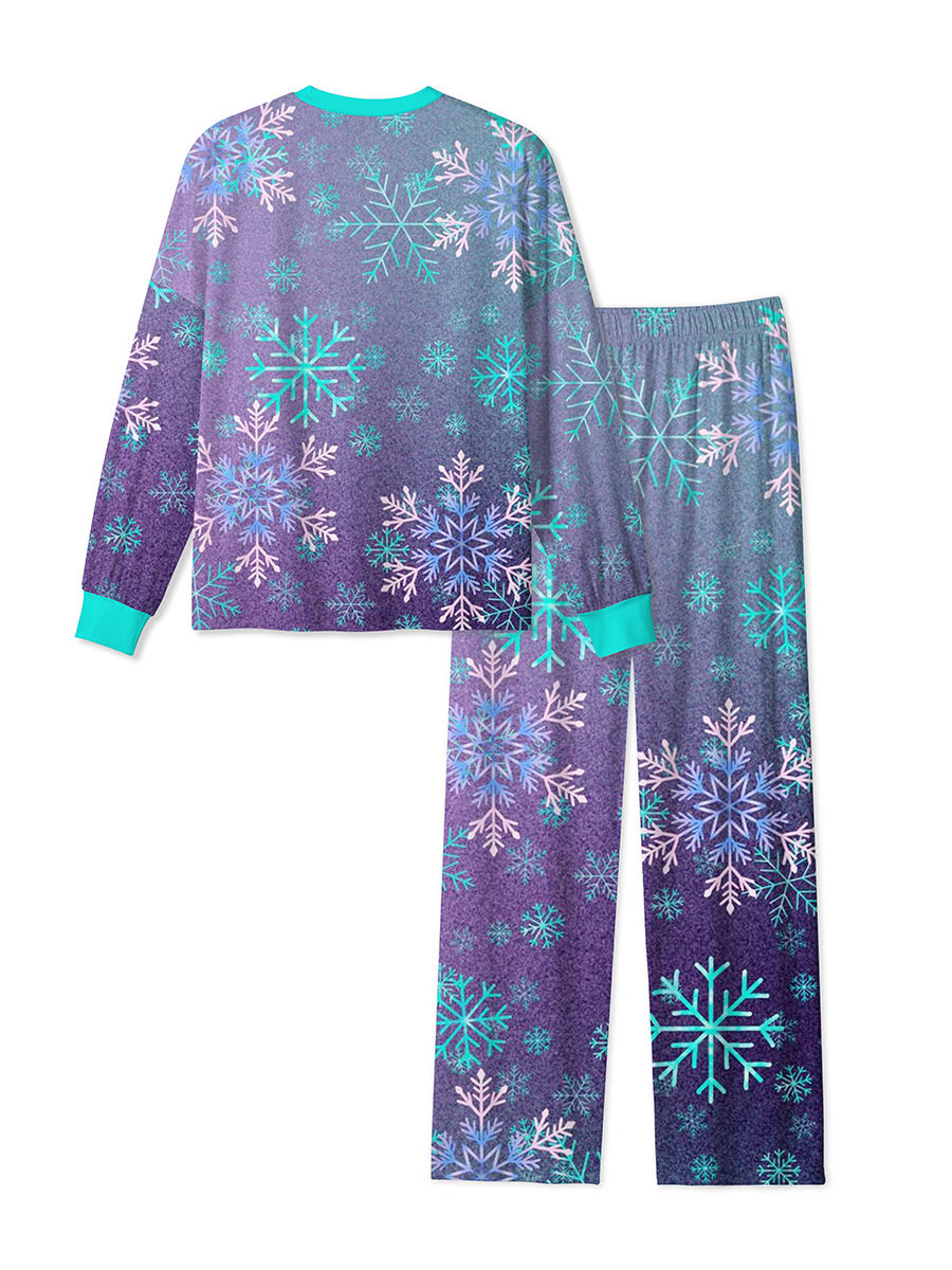 Vintage Crystal Snowflake Pajamas